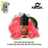  Tinh Dầu Vape Ninja Salt Nic Nước Ép Dưa Hấu 30ml Chính Hãng 