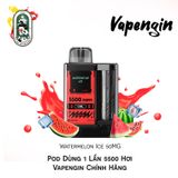  Pod Dùng 1 Lần 5500 Hơi Vapengin Watermelon Ice 50MG Chính Hãng 