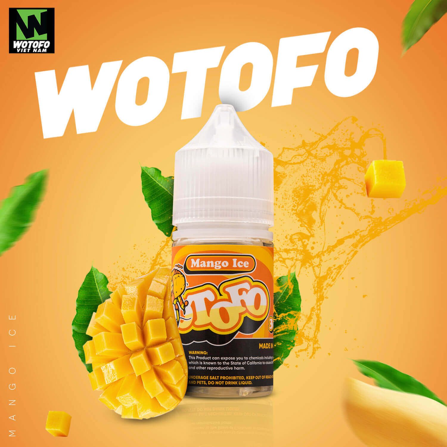  Tinh dầu vape Wotofo Salt Nic Xoài 30ml 30mg Chính Hãng 