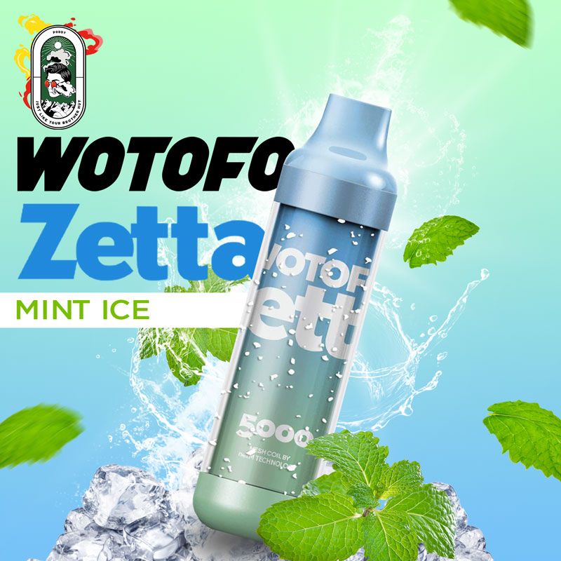  Pod Dùng 1 Lần Wotofo Zetta 5000 Hơi Vị Xoài Lạnh Chính Hãng 