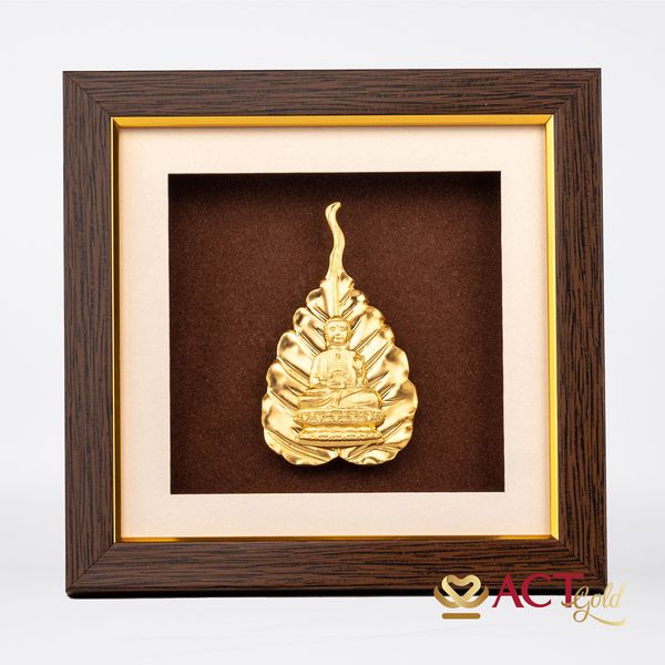 Tranh Phật A Di Đà dát vàng 24k ACT GOLD ISO 9001:2015