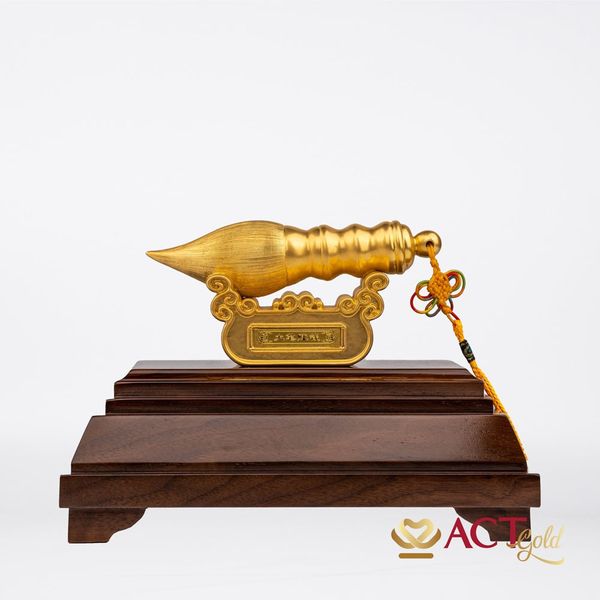 Quà tặng Bút Văn Xương dát vàng 24k ACT GOLD ISO 9001:2015