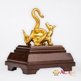 Quà tặng Huyền Vũ dát vàng 24k ACT GOLD ISO 9001:2015