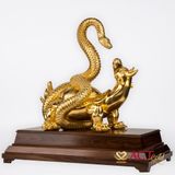 Quà tặng Huyền Vũ dát vàng 24k ACT GOLD ISO 9001:2015