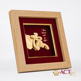 Tranh Bồ Đề Tâm Dát Vàng 24K ACT GOLD ISO 9001:2015