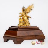 Quà tặng Đại Bàng dát vàng 24k ACT GOLD ISO 9001:2015 (Mẫu 4)