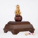 Quà tặng Tượng Khỉ dát vàng 24k ACT GOLD ISO 9001:2015