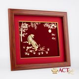 Tranh Hổ dát vàng 24k ACT GOLD ISO 9001:2015