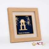 Tranh Khuê Văn Các dát vàng 24k ACT GOLD ISO 9001:2015