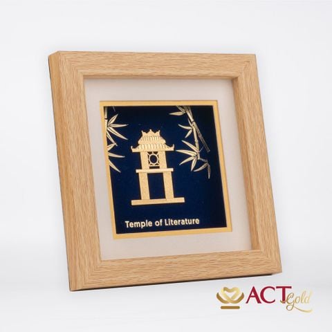 Tranh Khuê Văn Các dát vàng 24k ACT GOLD ISO 9001:2015
