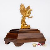 Quà tặng Chu Tước dát vàng 24k ACT GOLD ISO 9001:2015 (mẫu 2)