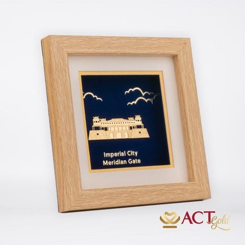 Tranh Ngọ Môn dát vàng 24k ACT GOLD ISO 9001:2015