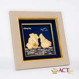 Tranh Vịnh Hạ Long dát vàng 24k ACT GOLD ISO 9001:2015