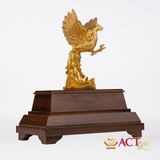 Quà tặng Chu Tước dát vàng 24k ACT GOLD ISO 9001:2015 (mẫu 1)