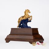 Quà tặng Ngựa Phi Nước Đại dát vàng 24k ACT GOLD ISO 9001:2015