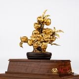 Quà tặng Đào trường thọ dát vàng 24k ACT GOLD ISO 9001:2015