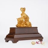 Quà tặng Tam Dương Khai Thái dát vàng 24k ACT GOLD ISO 9001:2015
