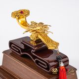 Quà tặng Gậy Như Ý dát vàng 24k ACT GOLD ISO 9001:2015