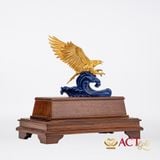 Quà tặng Đại Bàng dát vàng 24k ACT GOLD ISO 9001:2015 (Mẫu 3)