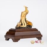 Quà tặng Phượng Hoàng dát vàng 24k ACT GOLD ISO 9001:2015(Mẫu 1)