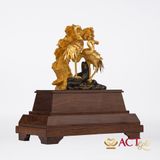 Quà tặng Chim Hạc dát vàng 24k ACT GOLD ISO 9001:2015 (Mẫu 1)