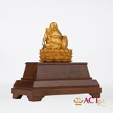 Quà tặng Phật Di Lặc dát vàng 24k ACT GOLD ISO 9001:2015