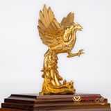 Quà tặng Chu Tước dát vàng 24k ACT GOLD ISO 9001:2015 (mẫu 2)