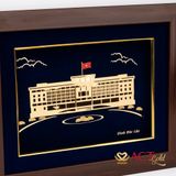 Tranh Dinh Độc Lập dát vàng 24k ACT GOLD ISO 9001:2015