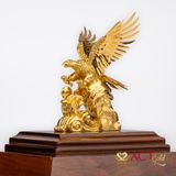 Quà tặng Đại Bàng dát vàng 24k ACT GOLD ISO 9001:2015 (Mẫu 4)
