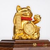 Quà tặng Mèo Thần Tài Vàng Lá 24k ACT GOLD ISO 9001:2015 (Mẫu 2)