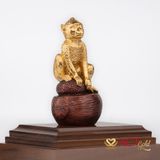 Quà tặng Tượng Khỉ dát vàng 24k ACT GOLD ISO 9001:2015