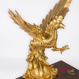 Quà tặng Chu Tước dát vàng 24k ACT GOLD ISO 9001:2015 (mẫu 3)
