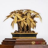 Quà tặng Chậu Cây Kim Ngân dát vàng 24k ACT GOLD ISO 9001:2015