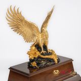 Quà tặng Đại Bàng dát vàng 24k ACT GOLD ISO 9001:2015 (Mẫu 6)