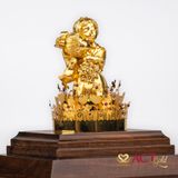 Quà tặng Cô Dâu Chú Rể dát vàng 24k ACT GOLD ISO 9001:2015