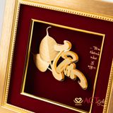 Tranh Bồ Đề Tâm Dát Vàng 24K ACT GOLD ISO 9001:2015