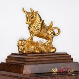 Quà tặng Tượng Trâu dát vàng 24k ACT GOLD ISO 9001:2015 (Mẫu 5)