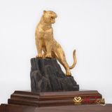 Quà tặng Hổ Phú Quý dát vàng 24k ACT GOLD ISO 9001:2015