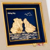 Tranh Vịnh Hạ Long dát vàng 24k ACT GOLD ISO 9001:2015