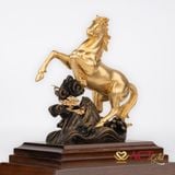 Quà tặng Ngựa Chiến dát vàng 24k ACT GOLD ISO 9001:2015