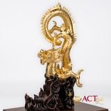 Quà tặng Rồng Phú Quý dát vàng 24k ACT GOLD ISO 9001:2015