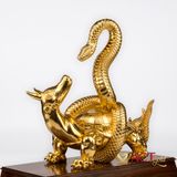 Quà tặng Huyền Vũ dát vàng 24k ACT GOLD ISO 9001:2015