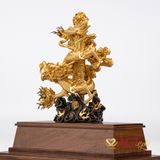 Quà tặng Rồng Cuốn Cột dát vàng 24k ACT GOLD ISO 9001:2015