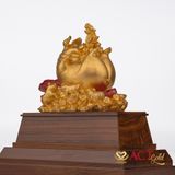 Quà tặng Heo Tài Lộc dát vàng 24k ACT GOLD ISO 9001:2015 (Mẫu 4)