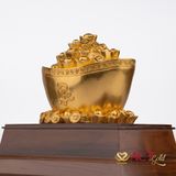 Quà tặng Kim Nguyên Bảo dát vàng 24k ACT GOLD ISO 9001:2015