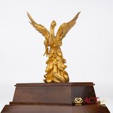 Quà tặng Chu Tước dát vàng 24k ACT GOLD ISO 9001:2015 (mẫu 1)
