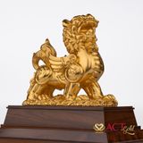 Quà tặng Tượng Tỳ Hưu dát vàng 24k ACT GOLD ISO 9001:2015