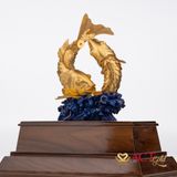 Quà tặng Đôi Cá Chép dát vàng 24k ACT GOLD ISO 9001:2015