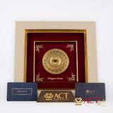 Tranh Mặt Trống Đồng dát vàng 24k ACT GOLD ISO 9001:2015