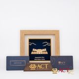 Tranh Ngọ Môn dát vàng 24k ACT GOLD ISO 9001:2015
